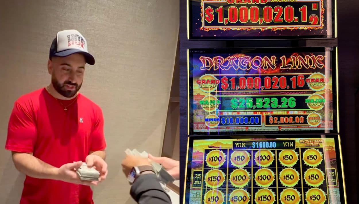 Influencer de apuestas gana $2.1 millones en Hard Rock Hollywood tras un jackpot y un premio adicional