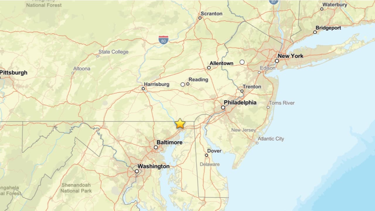 Maryland registra dos sismos durante la madrugada: ¿dónde ocurrieron?