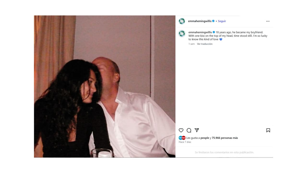 El mensaje de la esposa de Bruce Willis que generó confusión.