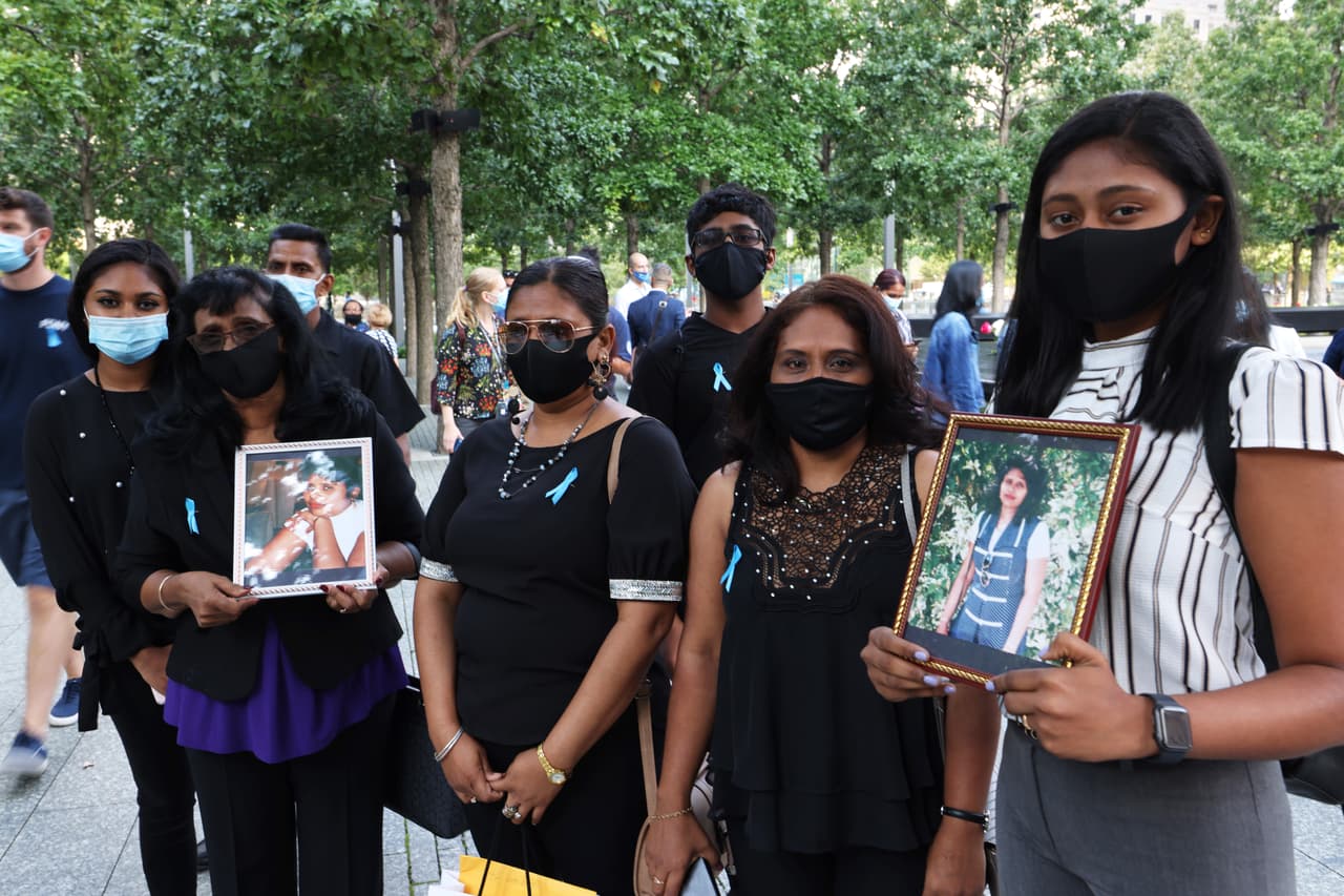 Este año solamente se permitió el acceso a los familiares de las víctimas al Memorial del 11 de Septiembre.