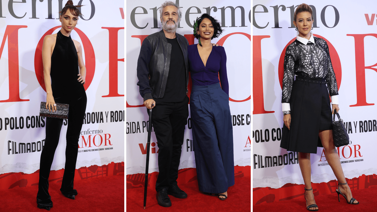 El elenco de ‘Enfermo Amor’ de ViX+ arrasó con sus looks en la premiere: dominaron el blanco y negro