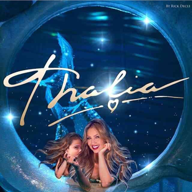 El parecido con su mami es sorprendente.