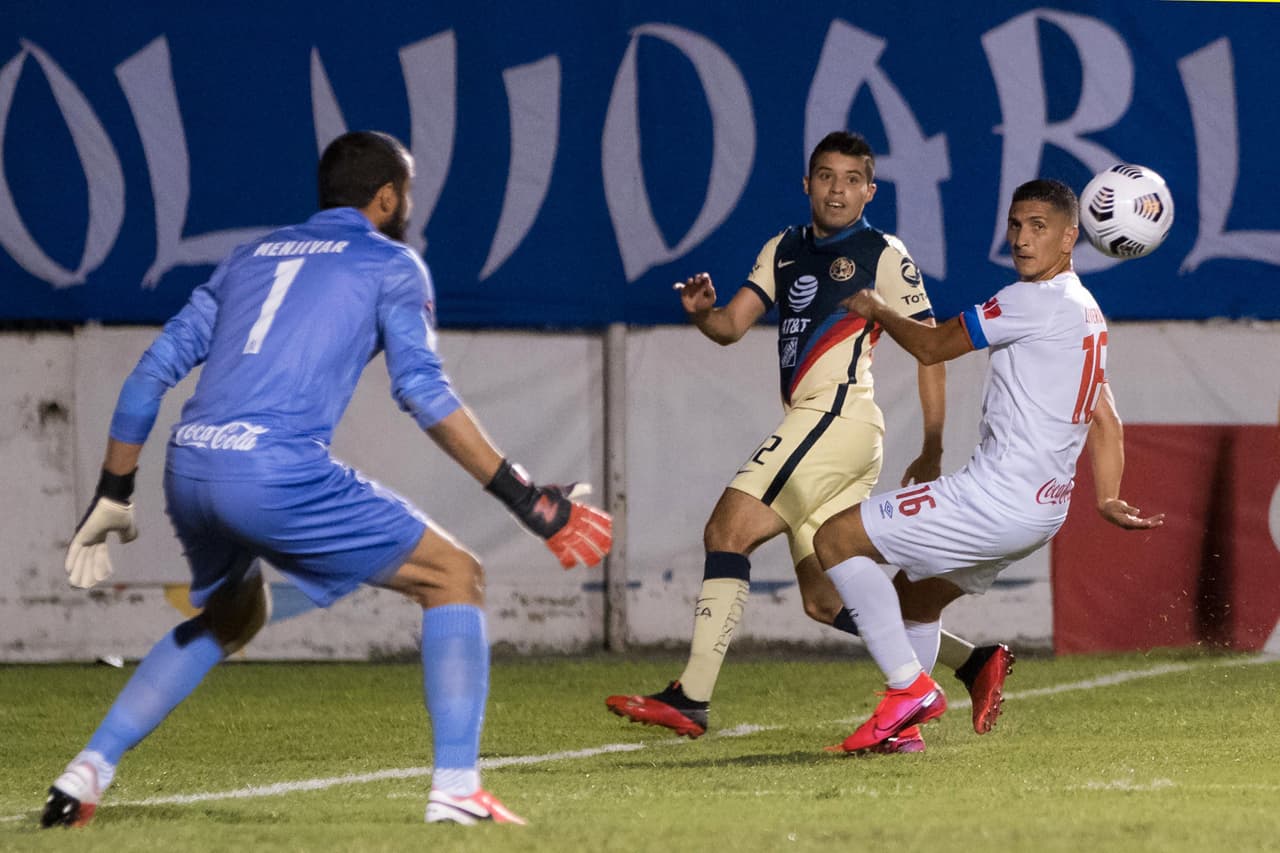 Con anotaciones de Federico Viñas y Sergio Díaz, América logra vencer 1-2 a Olimpia y saborean los cuartos de final de la Concacaf Liga de Campeones.