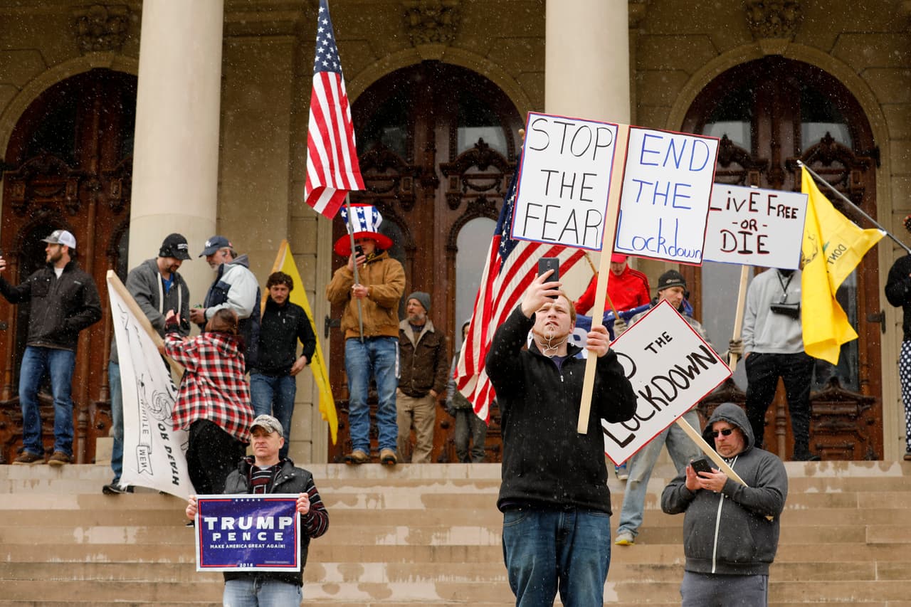 Grupo en Facebook llama a los neoyorquinos a protestar contra las medidas de coronavirus