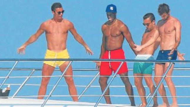 Cristiano Ronaldo se da un tiempo para tomarse unas vacaciones