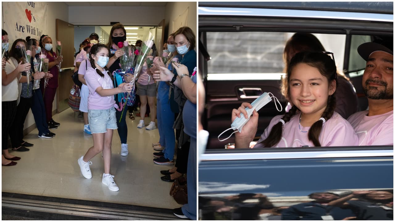 La última sobreviviente de la masacre de Uvalde, Mayah Zamora, fue dada de alta en San Antonio