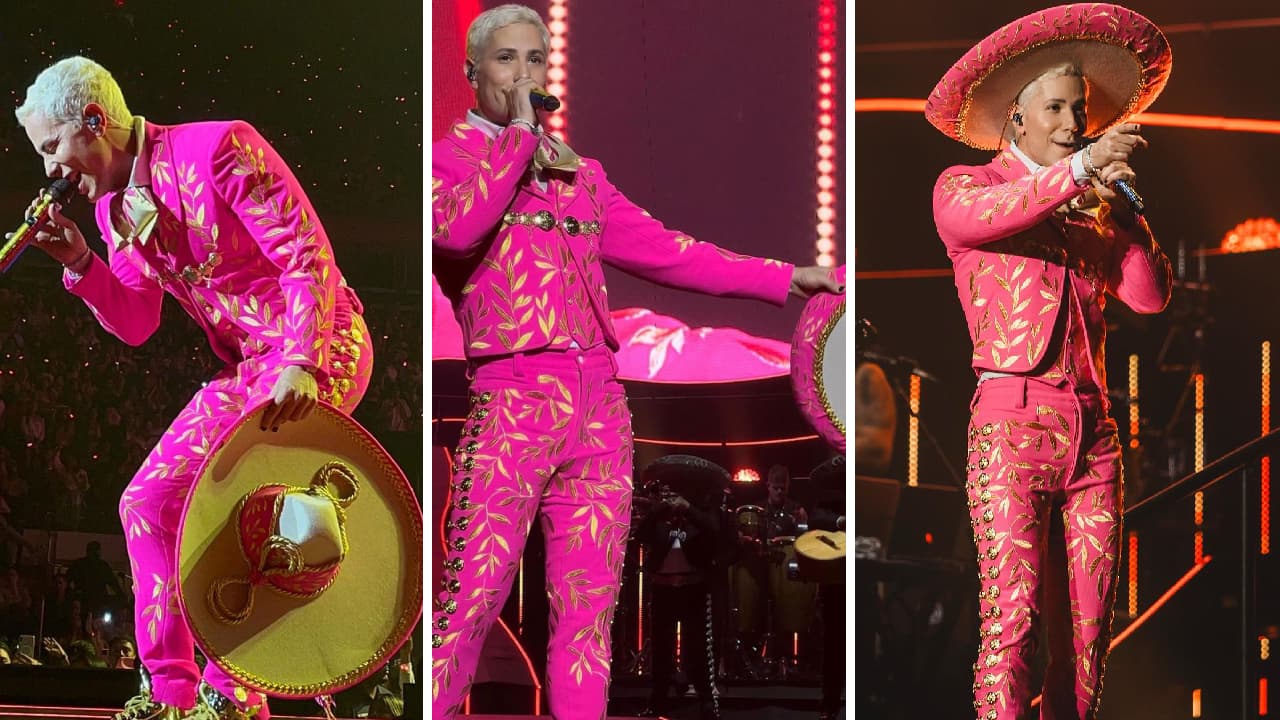 Adan Terriquez diseñó el polémico traje de charro de Christian Chávez.