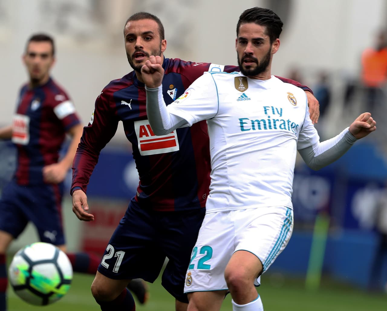 Otro que ingresó en ese mismo momento fue Isco, que reemplazó a Lucas Vázquez.