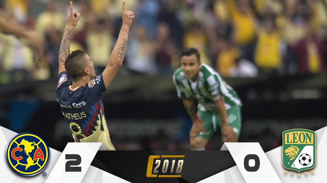 Un América de récord asalta la cima al vencer a León