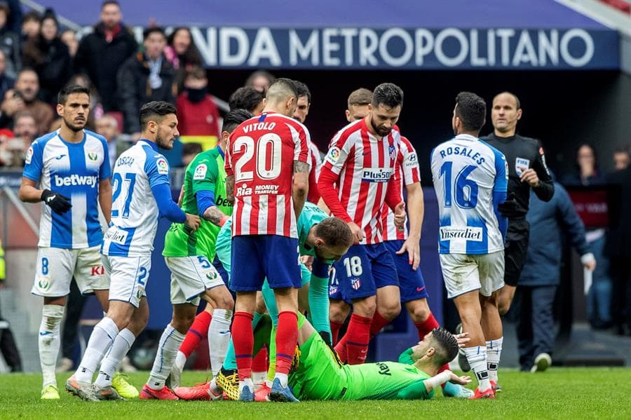 El Atleti no puede con el Leganés del vasco Aguirre, penúltimo lugar de la tabla, y empatan 0-0. El mexicano Héctor Herrera entró al minuto 62 del encuentro.