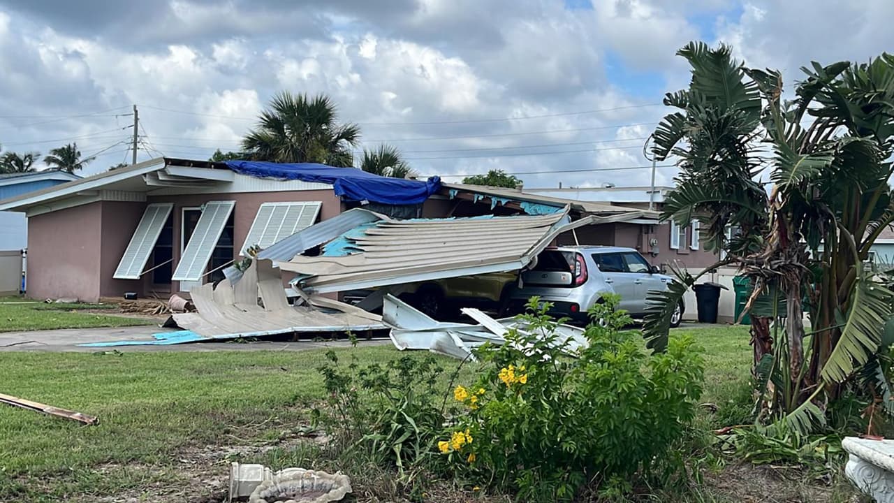 Confirman que tornado EF-1 tocó tierra cerca de South Patrick Shores, en el condado Brevard