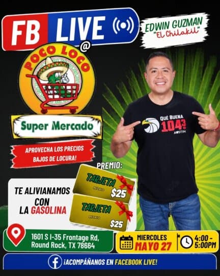 ⛽🔥 ¡ESTE MIÉRCOLES NOS VAMOS A ROUND ROCK! 🔥⛽