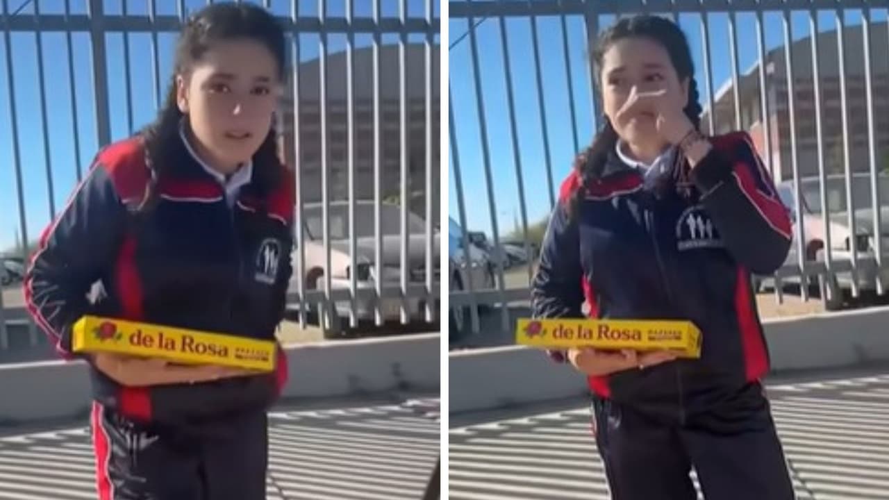 No quería ir a la escuela y su papá la llevó a vender mazapanes a la calle: "A trabajar"