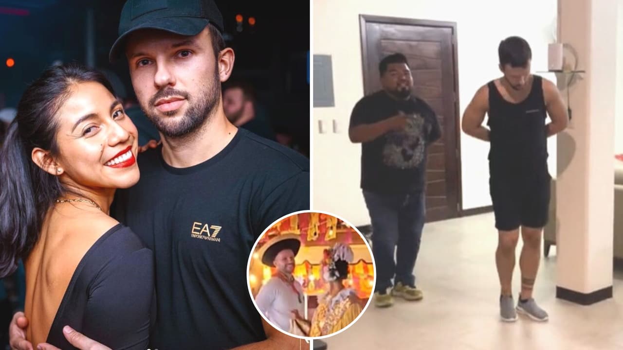 Europeo aprende a bailar música regional para su boda con mexicana y se hace viral: "Yo quiero uno así"