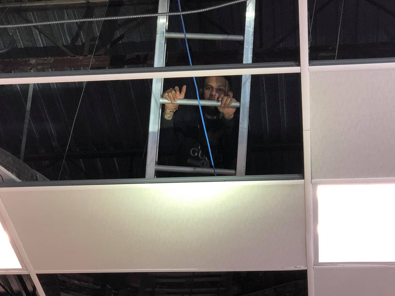 El operativo se extendió durante varias horas.