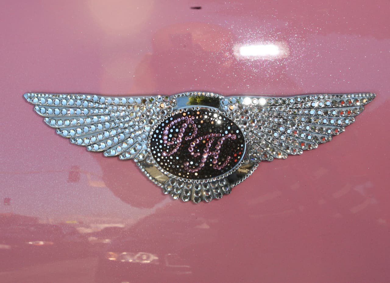 La musa de la campaña de Lanvin Primavera / Verano 2021 fue fotografiada usando un vestido de la marca fundada por Jeanne Lanvin, que es del mismo color que su Bentley Continental GT.