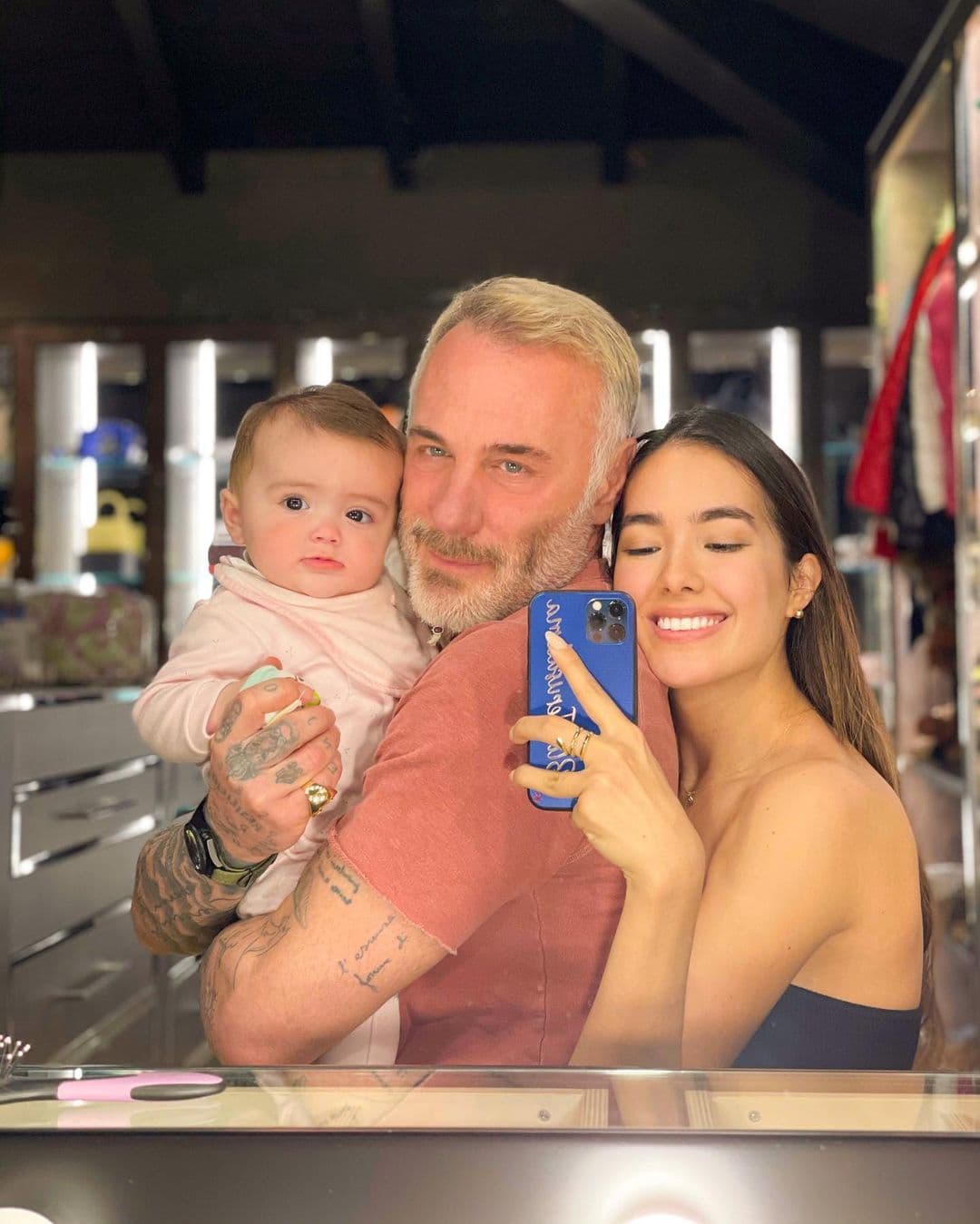 Blu Jerusalema, la hija de Gianluca Vacchi y Sharon Fonseca