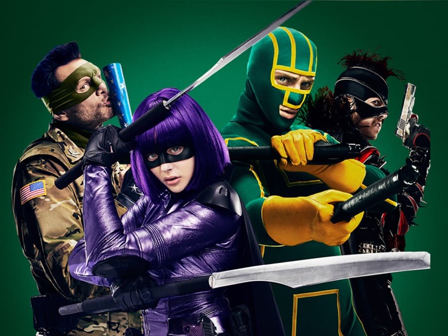 Protagonistas de la película 'Kick-Ass 2'