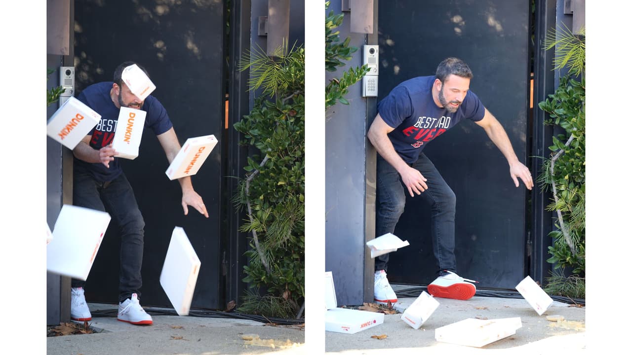 Ben Affleck tuvo un aparente percance.