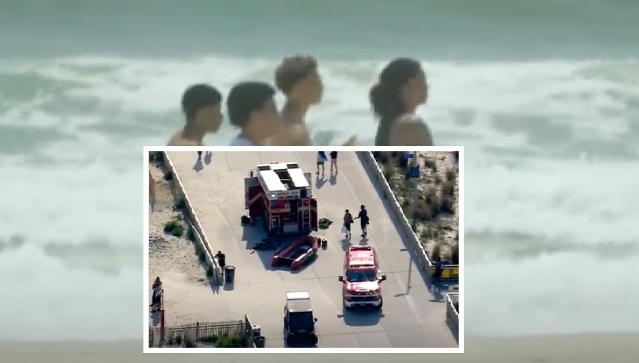 "Está muerto": familia del estudiante Brandon Figueroa espera frente la playa en Queens
