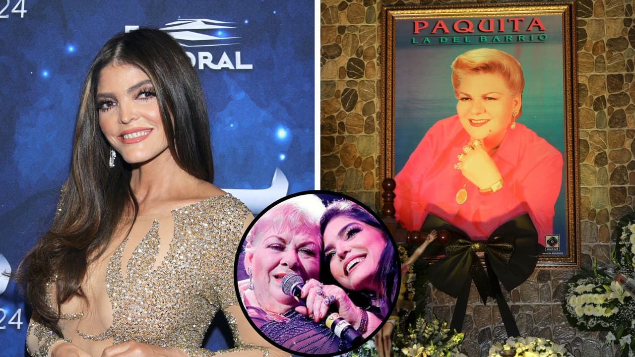 Ana Bárbara se hace presente en el homenaje a Paquita la del Barrio: “Vengo triste”