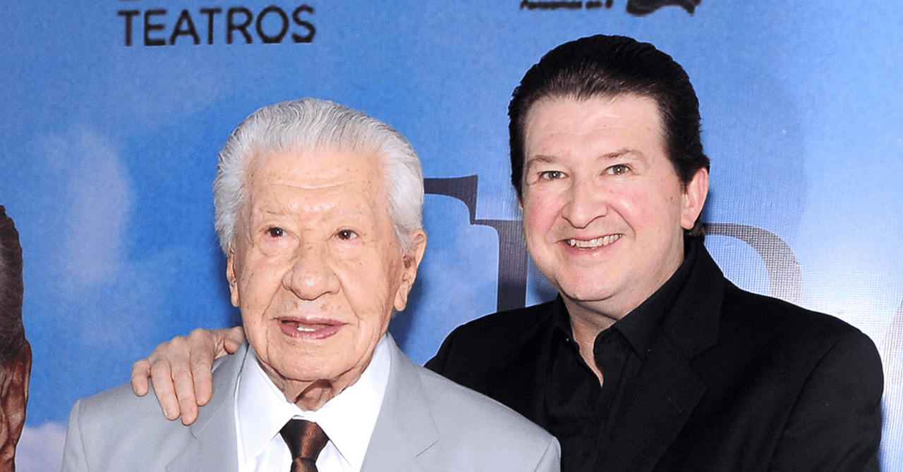 Ignacio López Tarso y su hijo