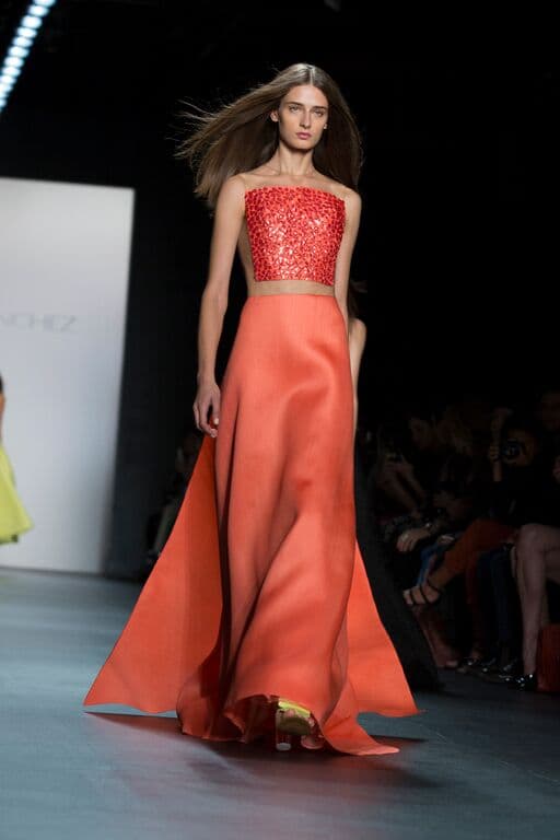 Es una colección que no tiene nada de timidez. Diseñador Ángel Sánchez. NYFW, Spring/Summer 2016 - 15/09/2015