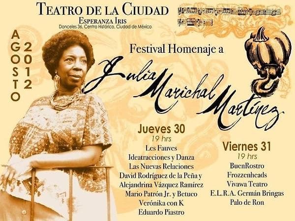 Un año después del terrible suceso, sus amigos y familiares le hicieron un homenaje en el Teatro de la Ciudad en México.