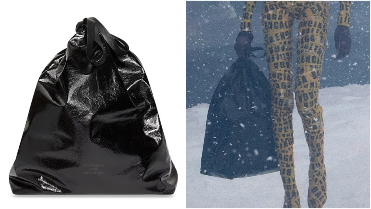 La bolsa de basura de Balenciaga se vende en 1,790 dólares.