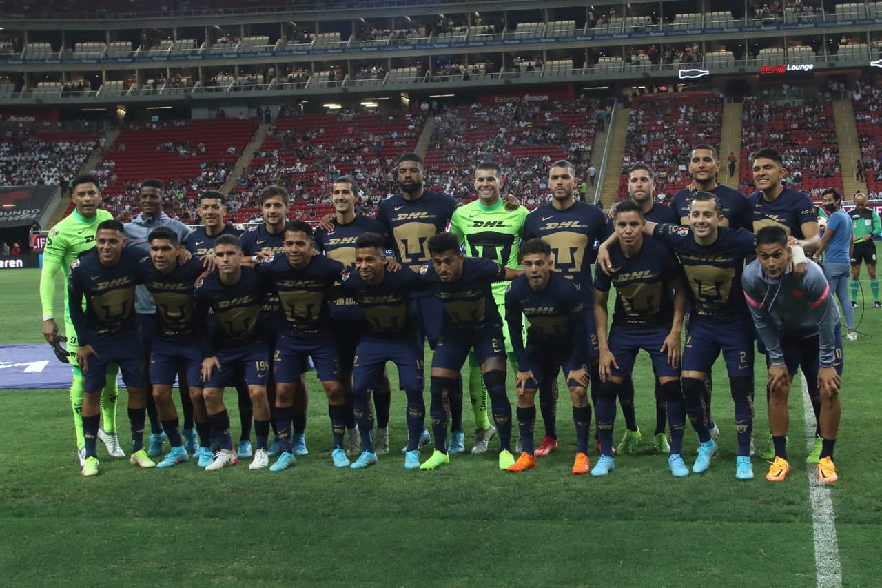 Pumas presentó un cuadro con algunos movimientos de titulares pensando en la Final de la Concacaf.