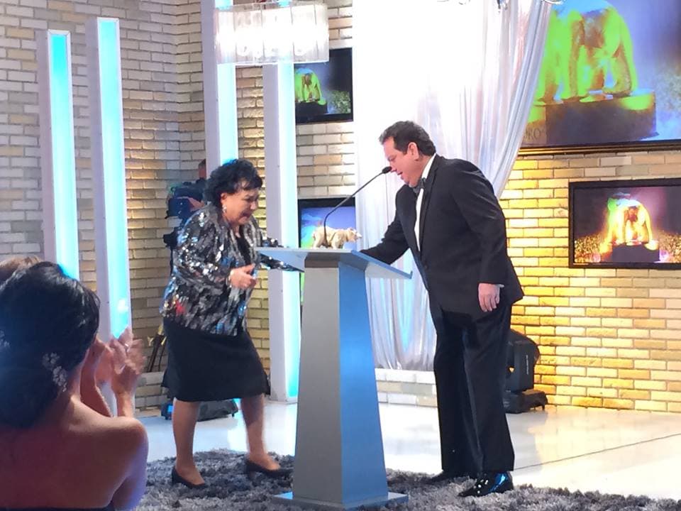 Carmelita Salinas fue una de nuestras invitadas de lujo.