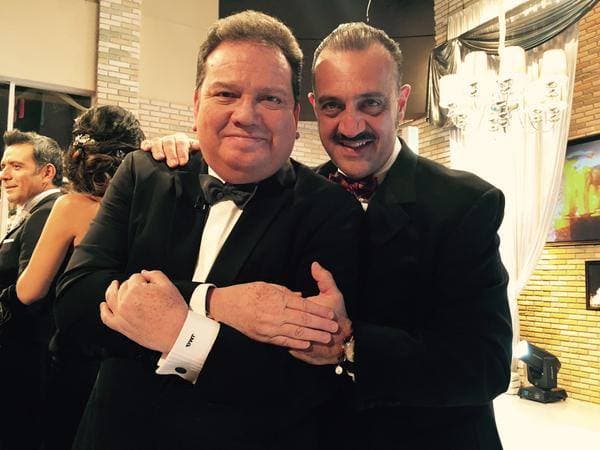 Muy felices por ser partícipes de esta entrega de premios.