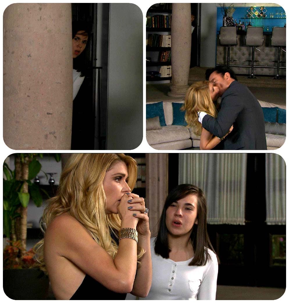 Para empeorar las cosas, cuando se quedaron solos, Alejandra vio cómo Esteban te besaba.