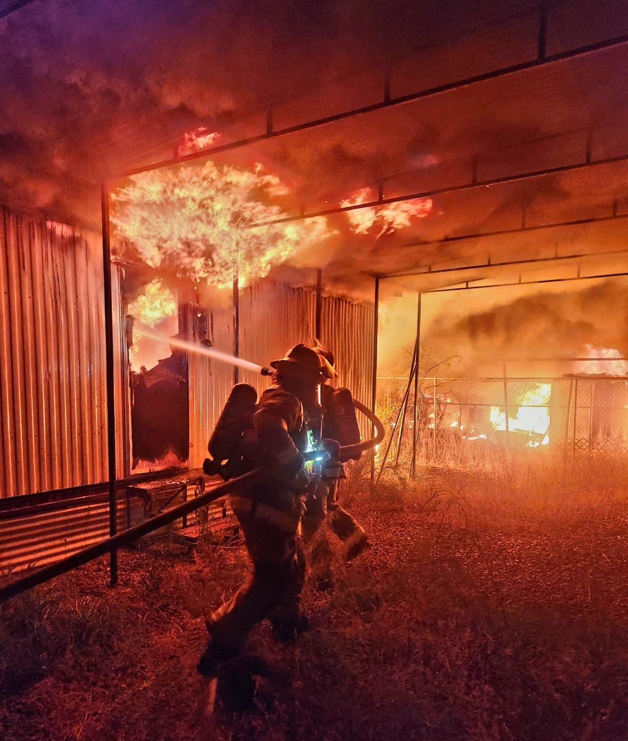 Devastador incendio en el condado de Pinal.