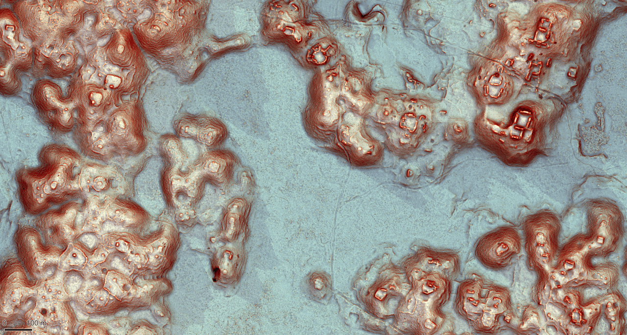 Con tecnología LIDAR, que consiste en la utilización de visualizadores láser, expertos descubrieron estructuras debajo del denso bosque de Campeche. (Foto: Northern Arizona University/ Jill C. Kimball)