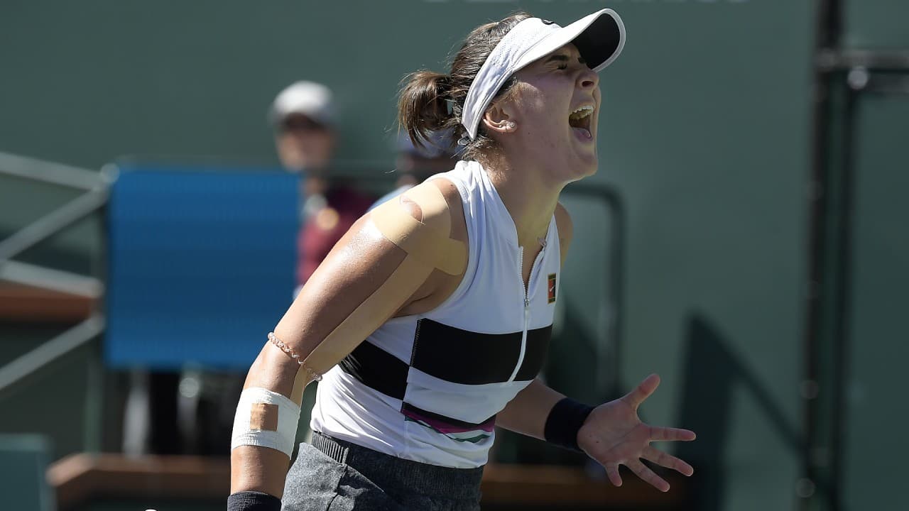Bianca Andreescu fue semifinalista en el Abierto Mexicano, hace dos semanas.