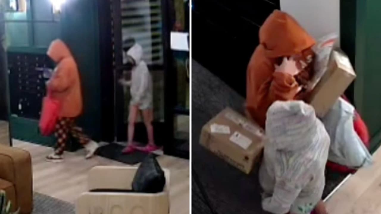 Una niña es usada para robar varios paquetes de un complejo de apartamentos en Austin
