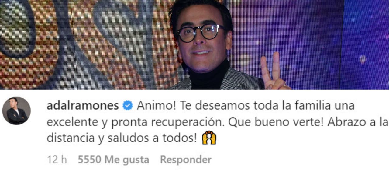 <b>"¡Qué bueno verte!",</b> le dijo Adal Ramones.