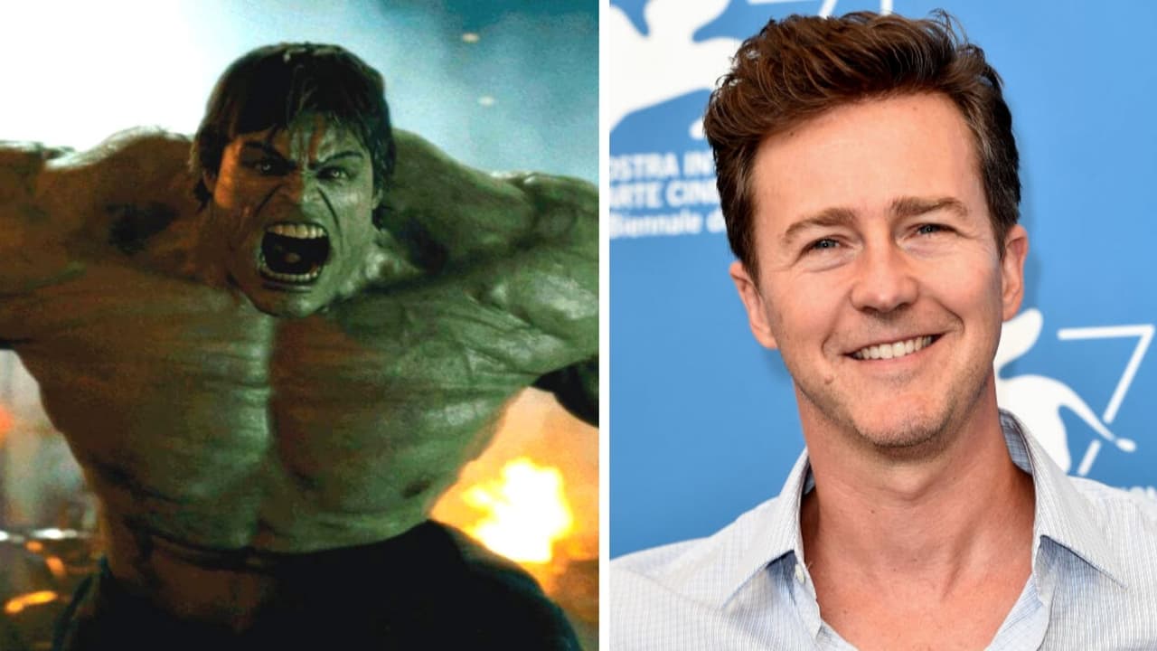 Edward Norton fue Hulk en el año 2008