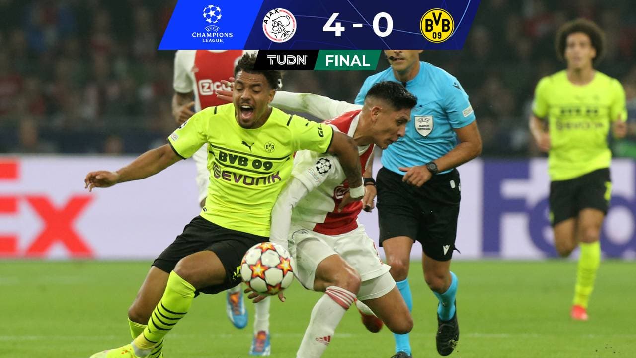 Ajax 4-0 Borussia Dortmund, UEFA Champions League