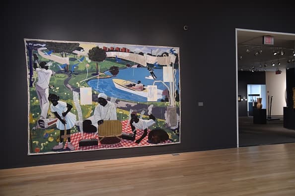 ‘Past Times’ de Kerry James Marshall fue vendida el 16 de mayo de 2018 en $21,1 millones