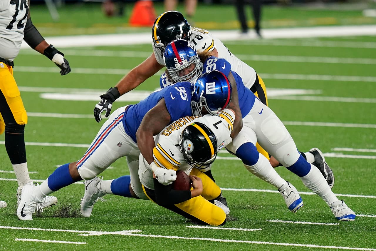 Los Steelers consiguen vencer en calidad de visitantes a los New York Giants.