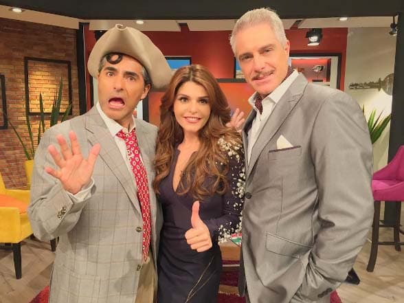 Itatí Cantoral se divirtió muchísimo con nosotros.