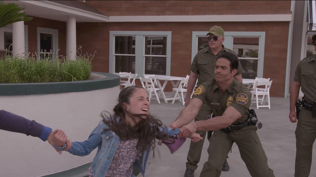 Los agentes los arrestaron ante su situación legal. La pobre Luciana estaba desesperada.