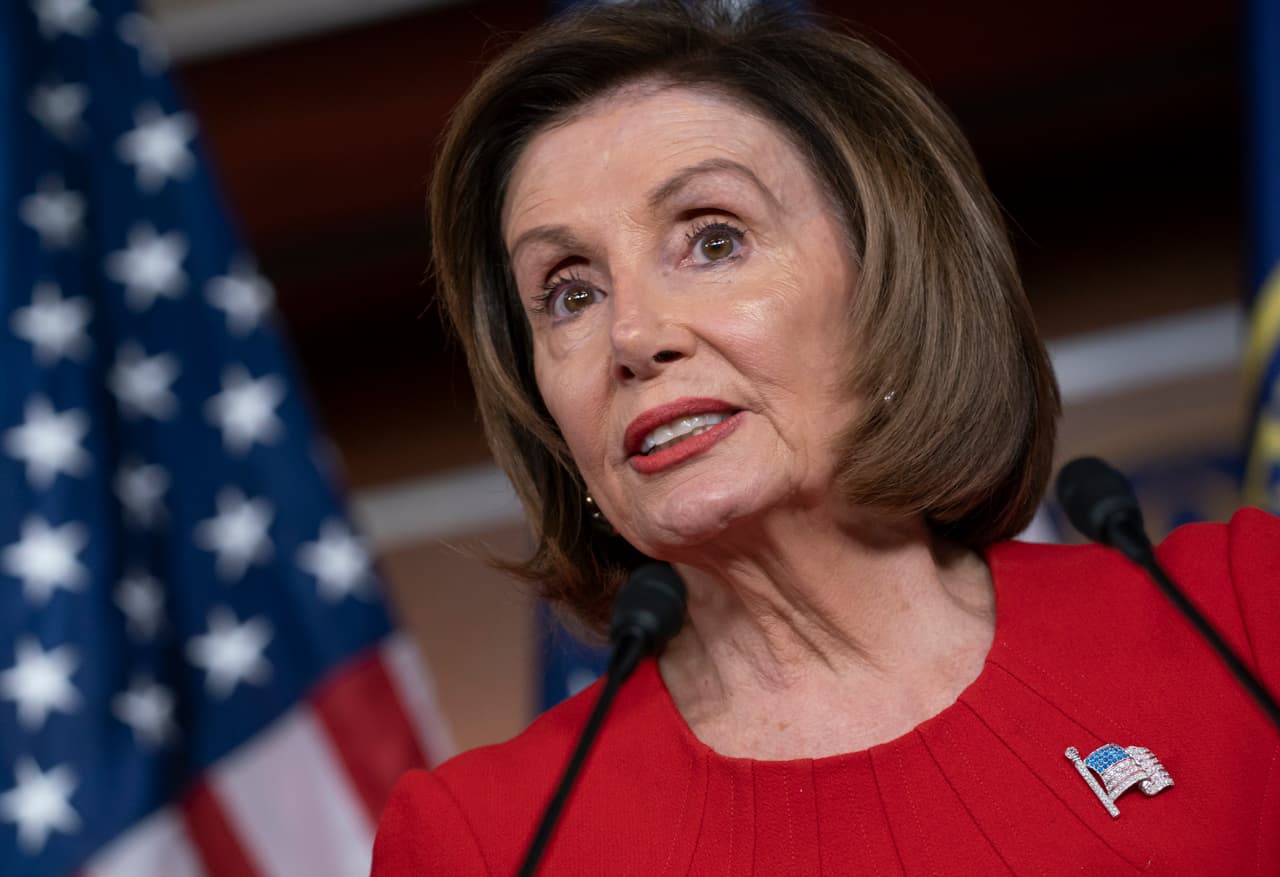 Nancy Pelosi.