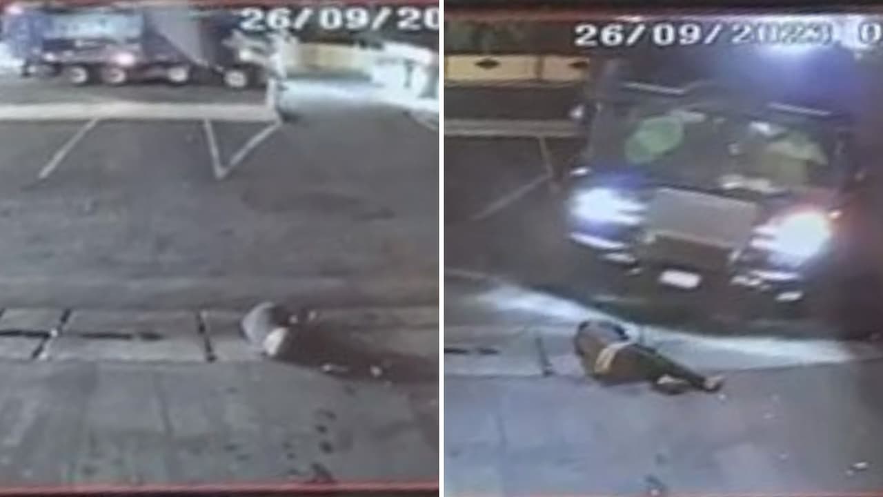 Trágico accidente: camión de basura aplasta y mata a un hombre en estacionamiento de San José