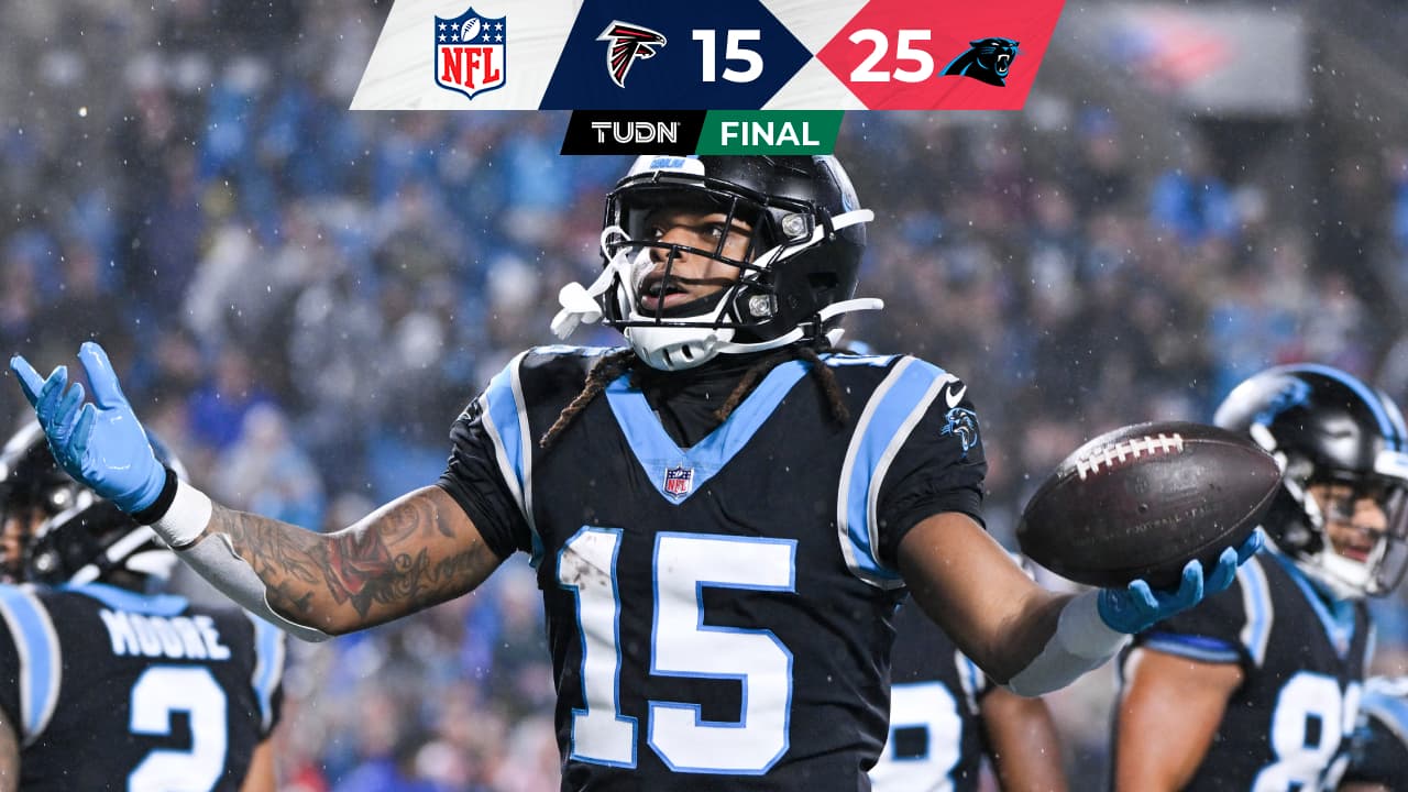 Panthers se venga de Falcons y lo derrota en el inicio de la Semana 10 de la NFL