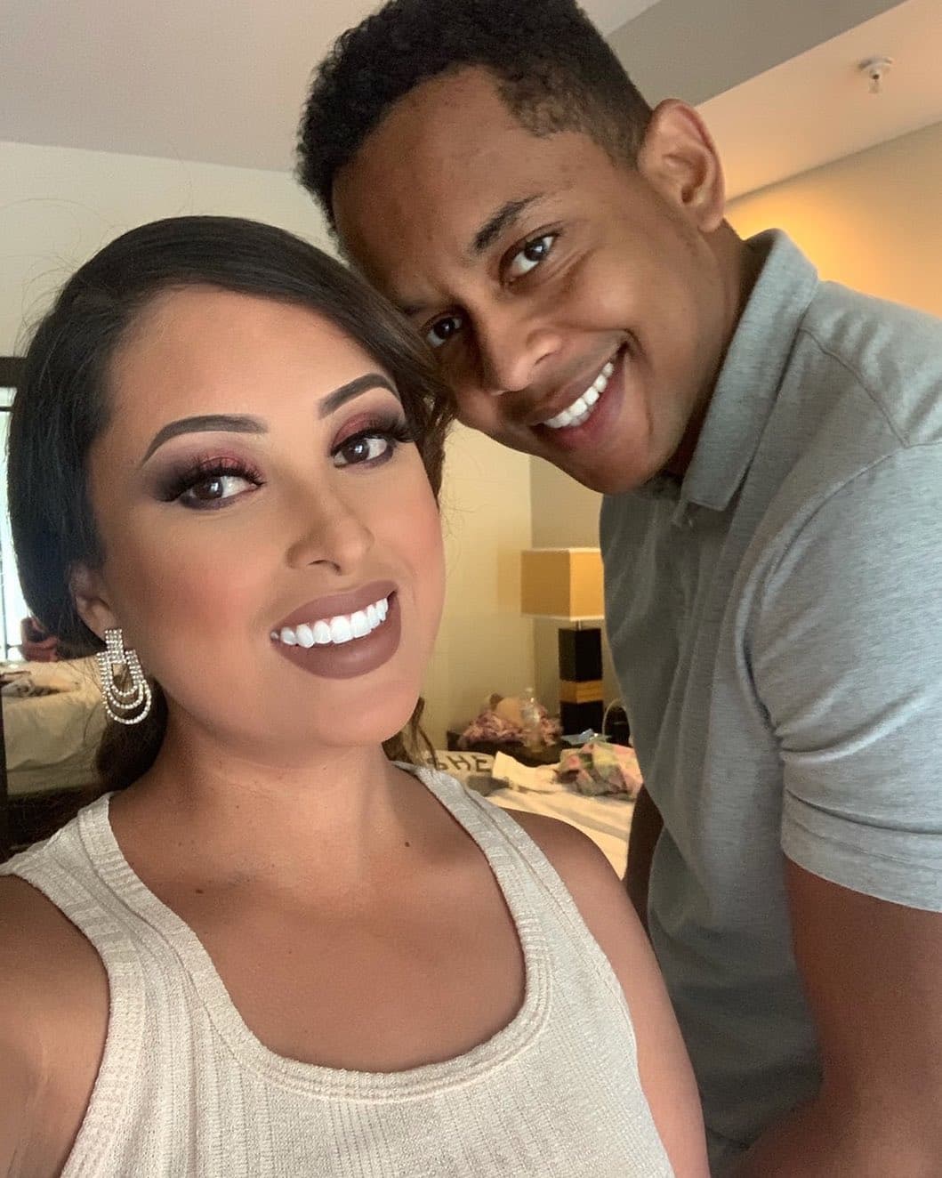 Daniela les dijo que jamás imaginó "que detrás de esa puerta estaría el amor de mi vida", refiriéndose a Darwin.