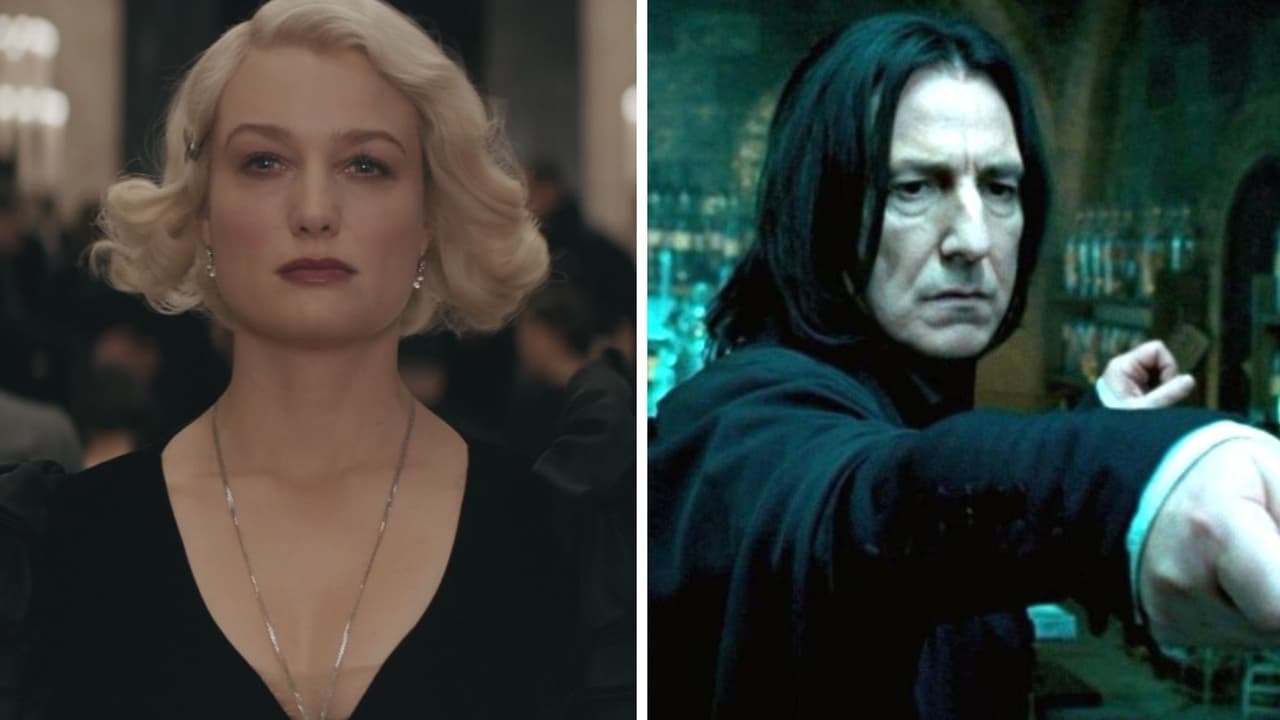 Queenie Goldstein y Severus Snape