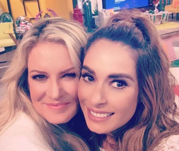 Galilea Montijo estuvo muy feliz de trabajar con su gran amiga.